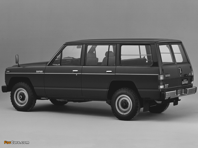 Pictures of Nissan Safari Station Wagon AD (G160) 1980–85 (800 x 600)