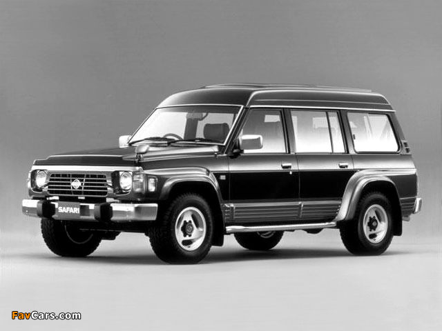 Nissan Safari High Roof (Y60) 1987–97 wallpapers (640 x 480)