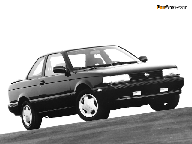 Images of Nissan Sentra SE-R Coupe (B13) 1991–94 (640 x 480)