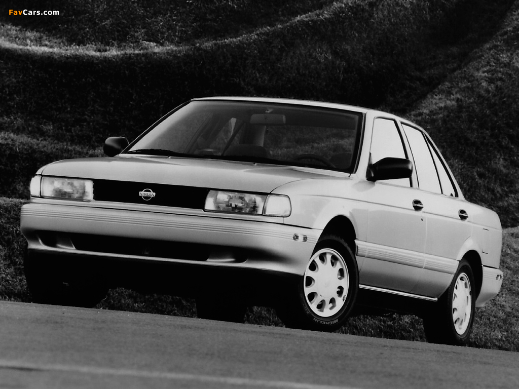 Nissan Sentra (B13) 1991–94 images (1024 x 768)