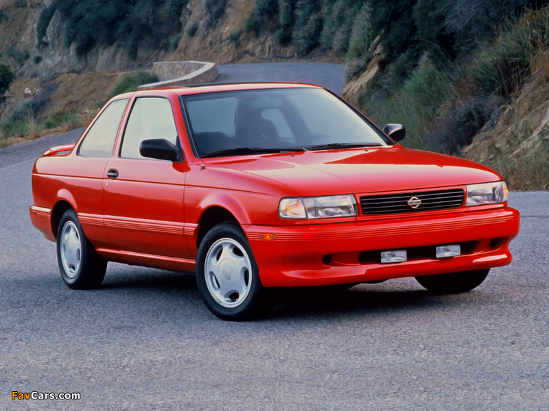 Nissan Sentra SE-R Coupe (B13) 1991–94 photos (800 x 600)