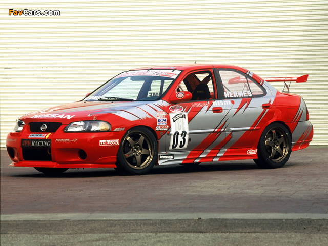 Nissan Sentra SE-R Spec V World Challenge Race Car (B15) 2002 images (640 x 480)