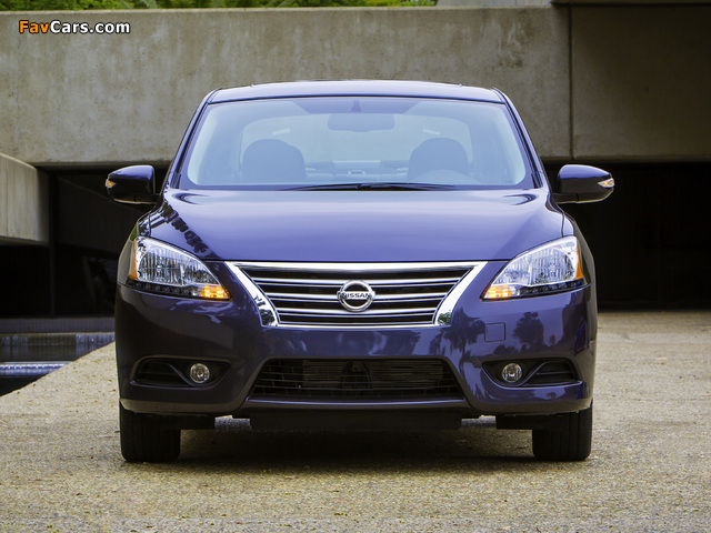 Nissan Sentra SL (B17) 2012 photos (640 x 480)