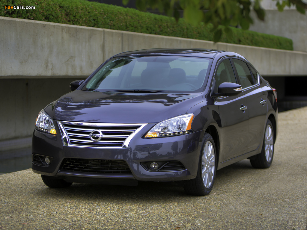Nissan Sentra SL (B17) 2012 pictures (1024 x 768)