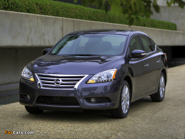 Nissan Sentra SL (B17) 2012 pictures (640 x 480)