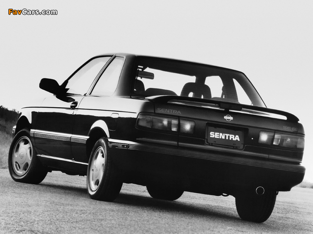 Pictures of Nissan Sentra SE-R Coupe (B13) 1991–94 (640 x 480)
