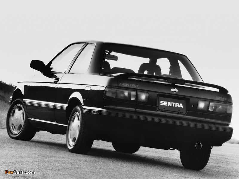 Pictures of Nissan Sentra SE-R Coupe (B13) 1991–94 (800 x 600)