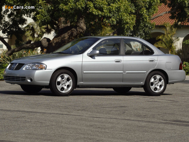 Pictures of Nissan Sentra (B15) 2004–06 (640 x 480)