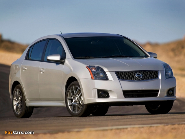 Pictures of Nissan Sentra SE-R (B16) 2007–09 (640 x 480)