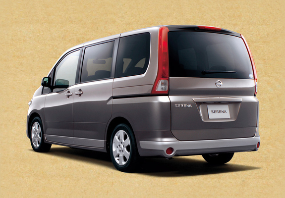 Images of Nissan Serena 20RX/20RS (C25) 2005–08
