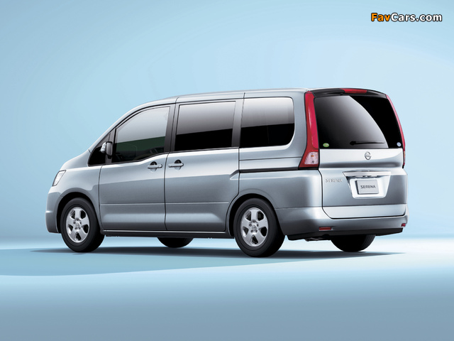 Images of Nissan Serena 20G/20S (C25) 2008–10 (640 x 480)