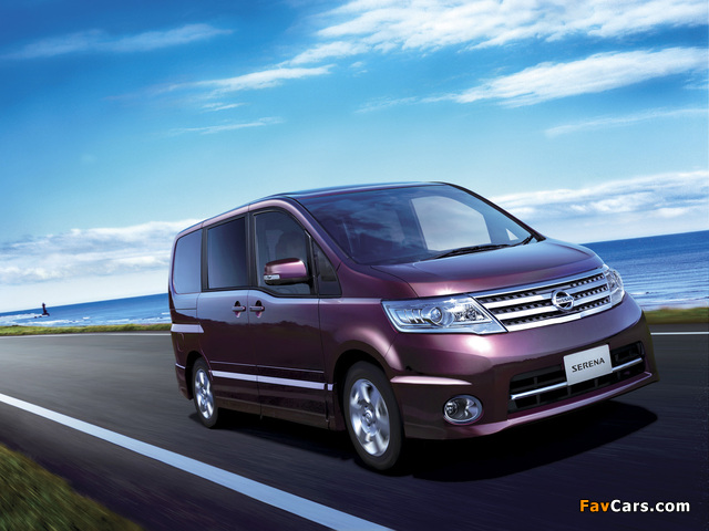 Nissan Serena Highway Star (CC25) 2008–10 photos (640 x 480)