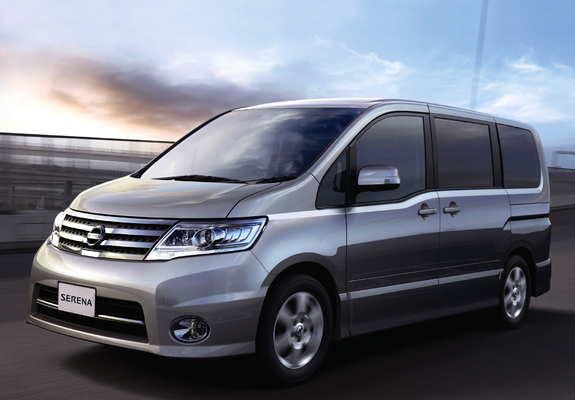 Nissan Serena 20G/20S (C25) 2008–10 pictures