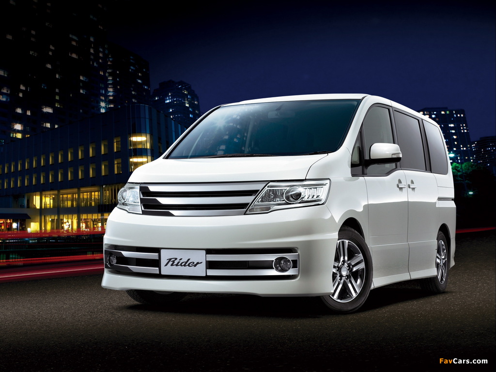 Autech Nissan Serena Rider (C25) 2008–10 wallpapers (1024 x 768)