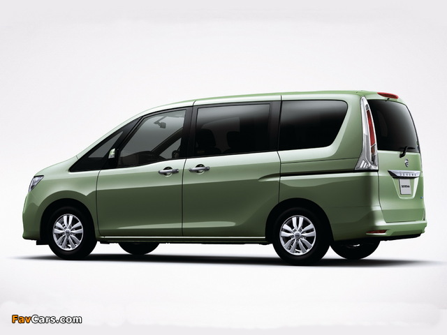 Nissan Serena 20G/20S (C26) 2010 wallpapers (640 x 480)