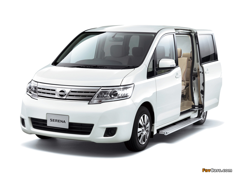 Pictures of Nissan Serena 20G/20S (C25) 2008–10 (800 x 600)