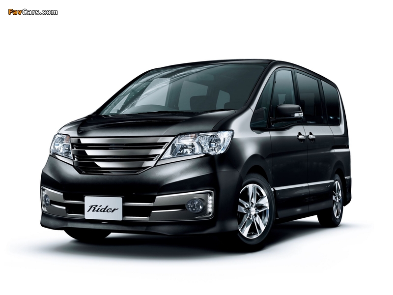 Autech Nissan Serena Rider Black Line (C26) 2011 wallpapers (800 x 600)