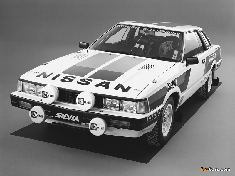 Nissan Silvia RS Rally Car (S110) 1982–85 images (800 x 600)