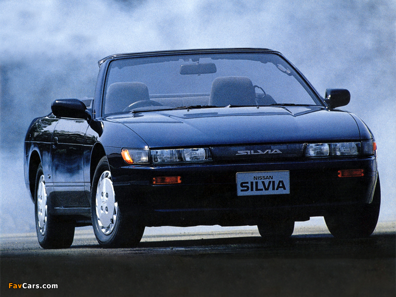 Autech Nissan Silvia Convertible (S13) 1988–91 wallpapers (800 x 600)