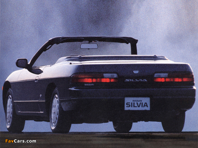 Autech Nissan Silvia Convertible (S13) 1988–91 wallpapers (640 x 480)
