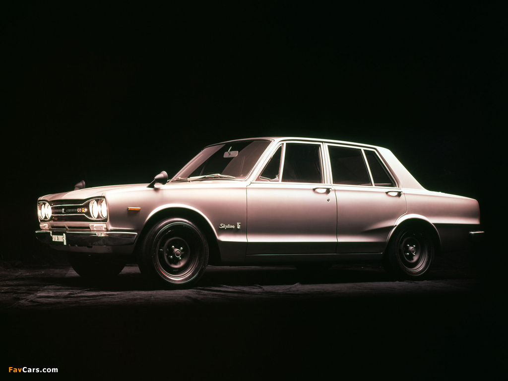 Images of Nissan Skyline 2000GT-R Sedan (PGC10) 1969–70 (1024 x 768)