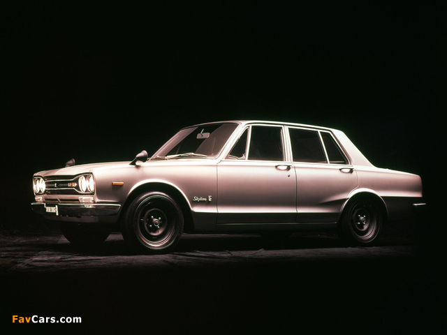 Images of Nissan Skyline 2000GT-R Sedan (PGC10) 1969–70 (640 x 480)