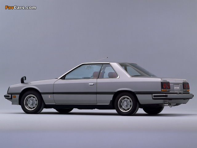 Images of Nissan Skyline 2000GT Turbo Coupe (KHR30) 1981–85 (640 x 480)