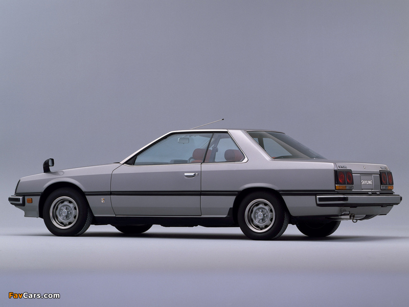 Images of Nissan Skyline 2000GT Turbo Coupe (KHR30) 1981–85 (800 x 600)