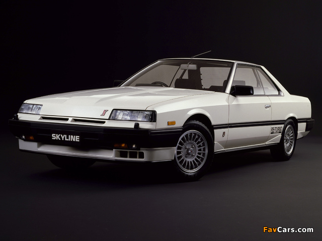 Images of Nissan Skyline 2000 Turbo RS-X Coupe (KDR30XFT) 1983–85 (640 x 480)