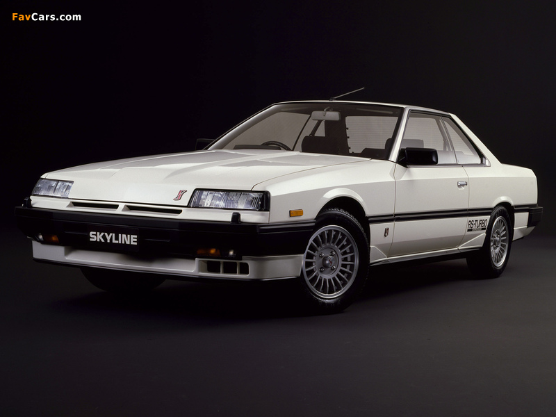 Images of Nissan Skyline 2000 Turbo RS-X Coupe (KDR30XFT) 1983–85 (800 x 600)