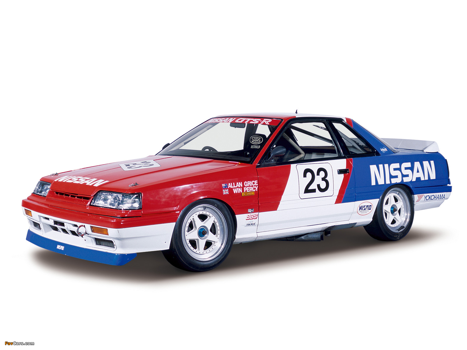 Images of Nissan Skyline GTS-R Race Car (KHR31) 1988 (1600 x 1200)