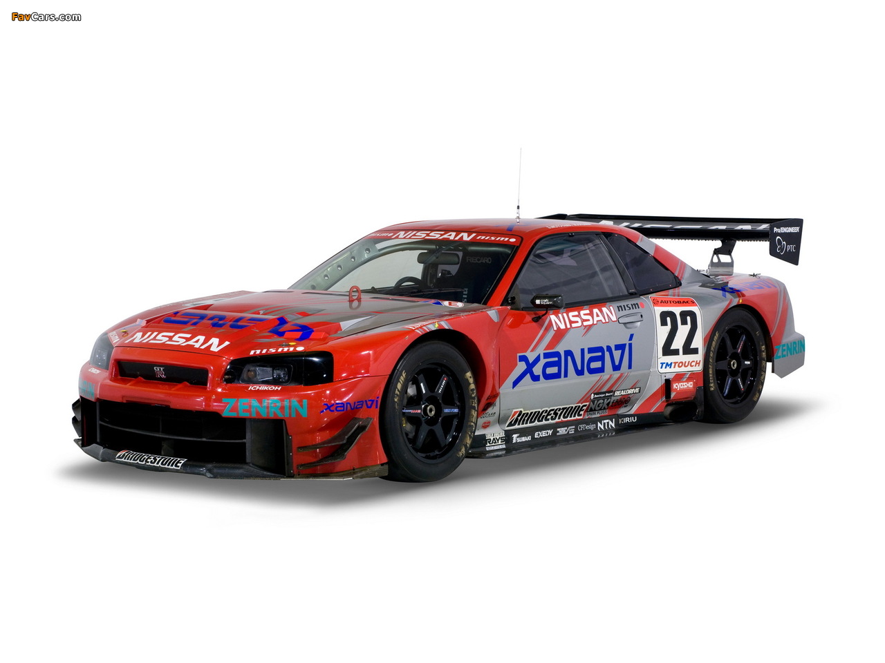 Images of Nissan Skyline GT-R JGTC Race Car (BNR34) 1999–2003 (1280 x 960)