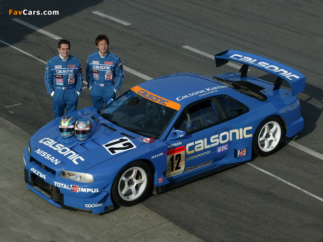 Images of Nissan Skyline GT-R JGTC Race Car (BNR34) 1999–2003 (640 x 480)