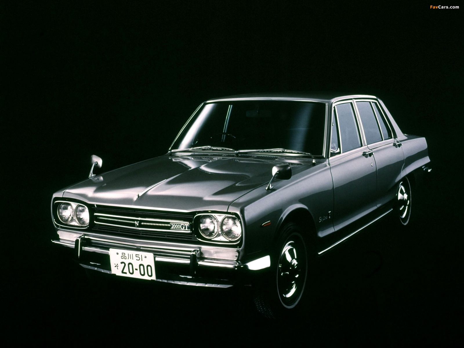 Nissan Skyline 2000GT Sedan (C10) 1968–72 images (1600 x 1200)