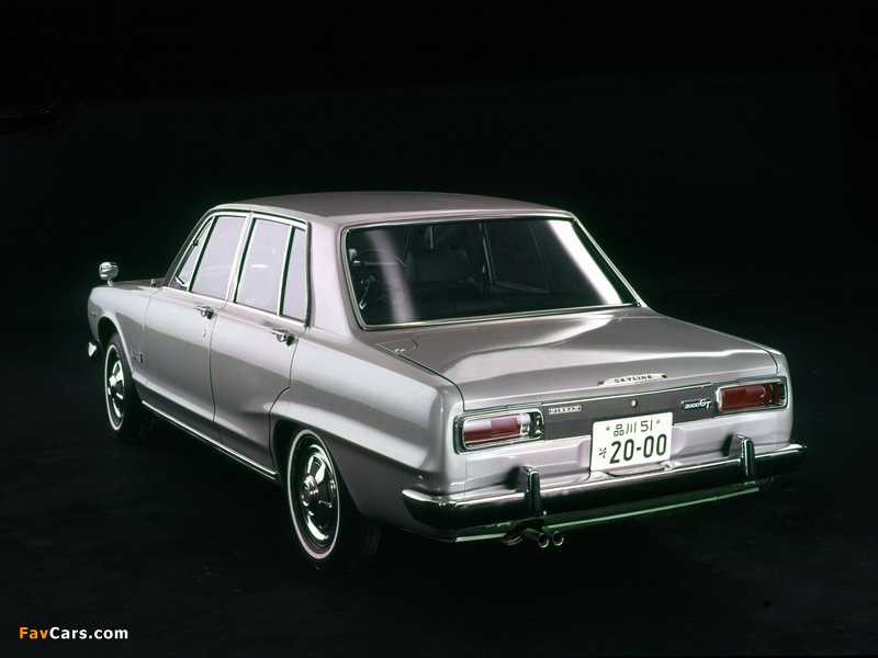 Nissan Skyline 2000GT Sedan (C10) 1968–72 wallpapers (800 x 600)
