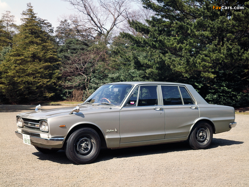 Nissan Skyline 2000GT-R Sedan (PGC10) 1969–70 wallpapers (800 x 600)