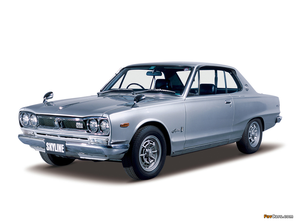 Nissan Skyline 2000GT-X Coupe (KGC10) 1971–72 images (1024 x 768)