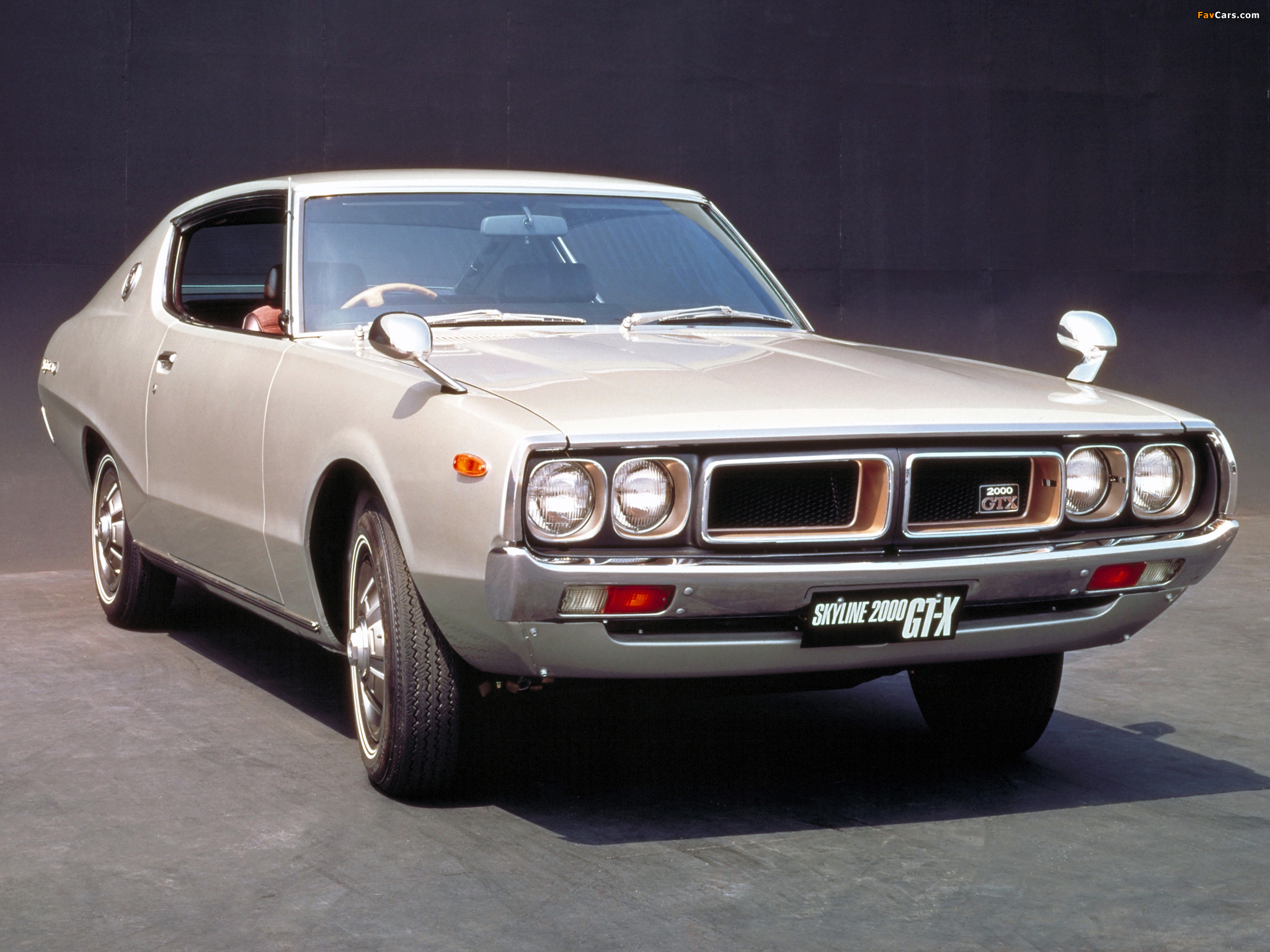 Nissan Skyline 2000GT-X Coupe (KGC110) 1972–75 photos (2048 x 1536)
