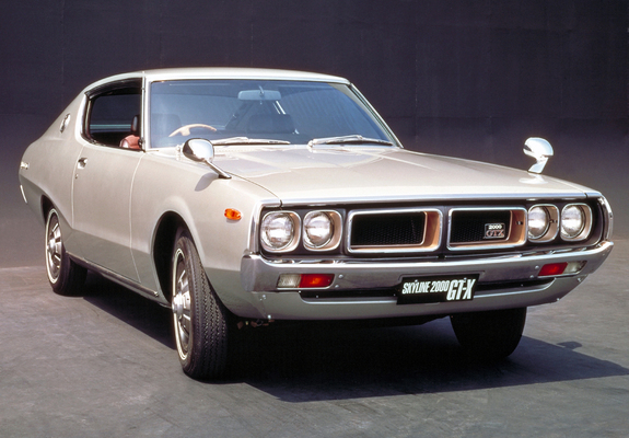 Nissan Skyline 2000GT-X Coupe (KGC110) 1972–75 photos