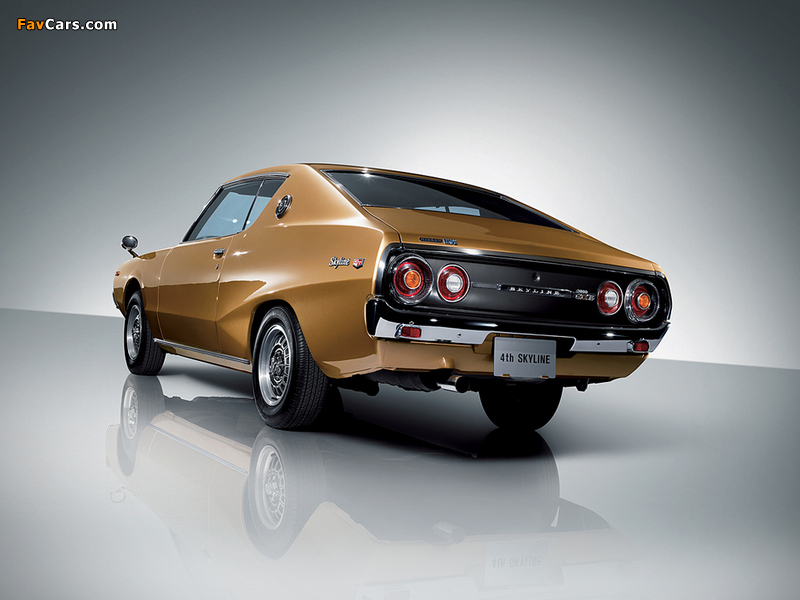 Nissan Skyline 2000GT-X Coupe (KGC110) 1972–75 photos (800 x 600)