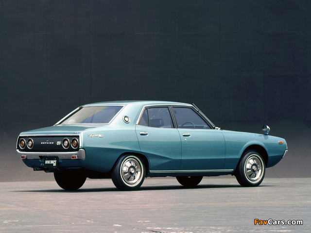 Nissan Skyline 2000GT Sedan (GC110) 1972–75 pictures (640 x 480)