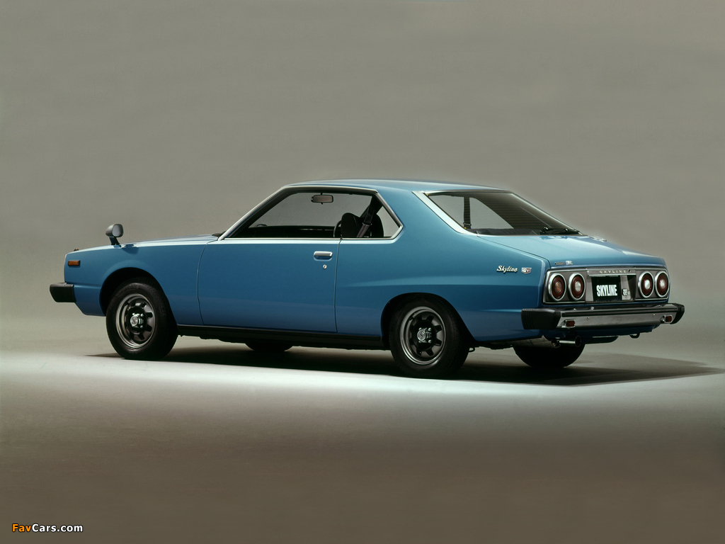 Nissan Skyline 2000GT Coupe (C210) 1977–79 pictures (1024 x 768)