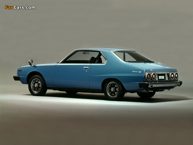 Nissan Skyline 2000GT Coupe (C210) 1977–79 pictures (640 x 480)