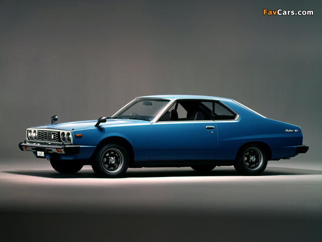 Nissan Skyline 2000GT Coupe (C210) 1977–79 wallpapers (640 x 480)