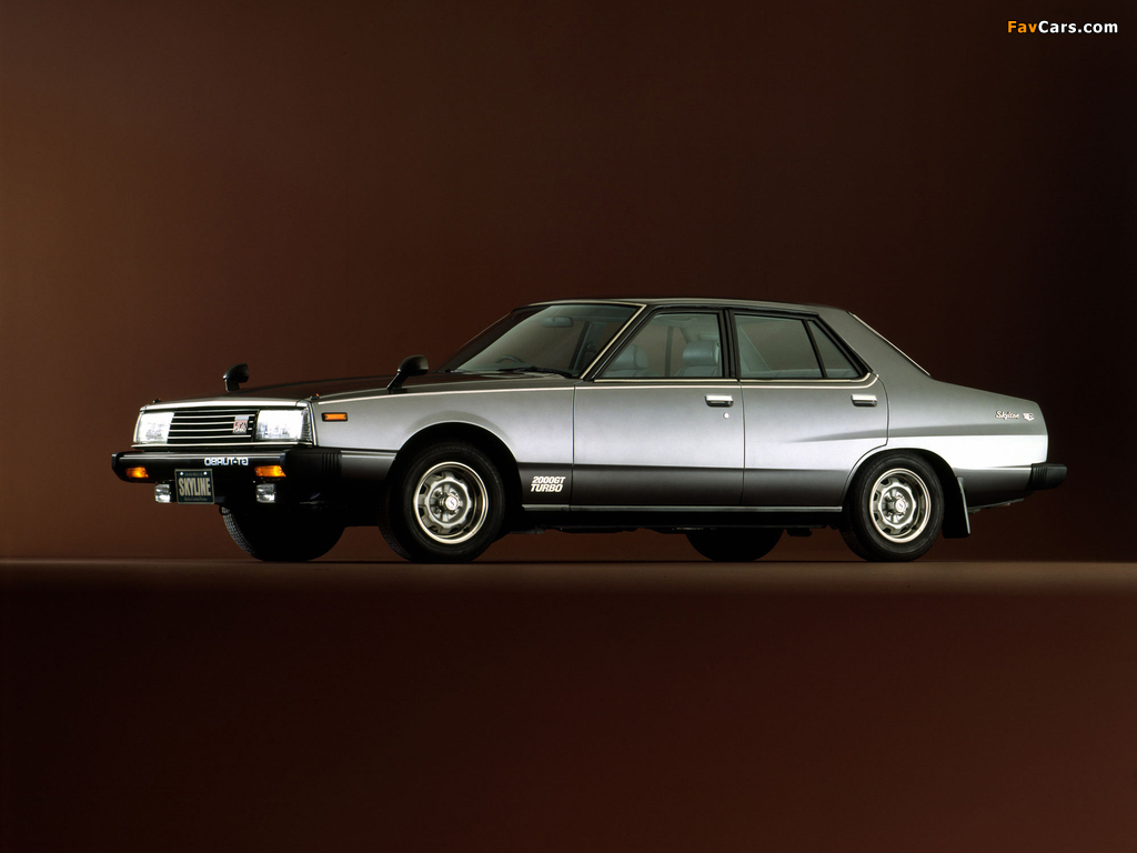 Nissan Skyline 2000GT Turbo Sedan (HGC211) 1980–81 images (1024 x 768)