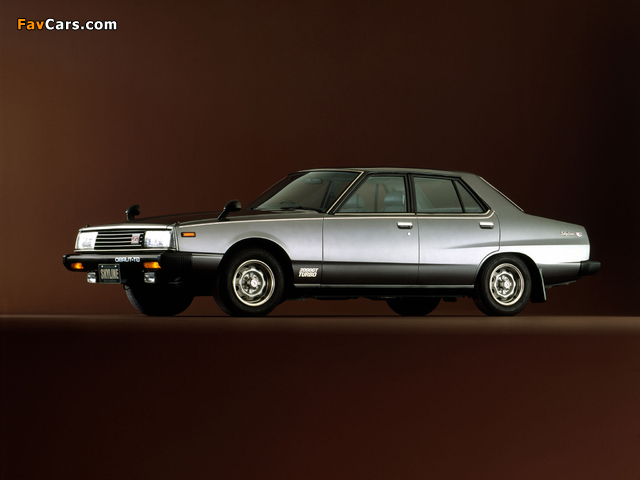 Nissan Skyline 2000GT Turbo Sedan (HGC211) 1980–81 images (640 x 480)