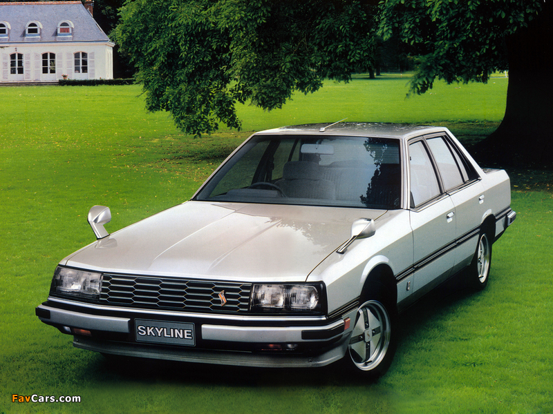 Nissan Skyline 2000GT Sedan (HR30) 1981–85 images (800 x 600)