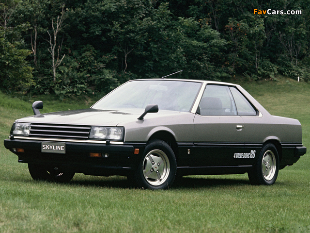 Nissan Skyline 2000RS Coupe (KDR30) 1981–83 photos (640 x 480)