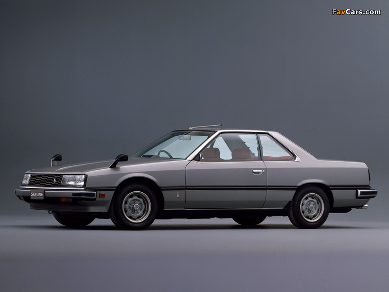 Nissan Skyline 2000GT Turbo Coupe (KHR30) 1981–85 photos (800 x 600)