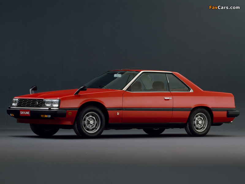 Nissan Skyline 2000GT Turbo Coupe (KHR30) 1981–85 photos (800 x 600)